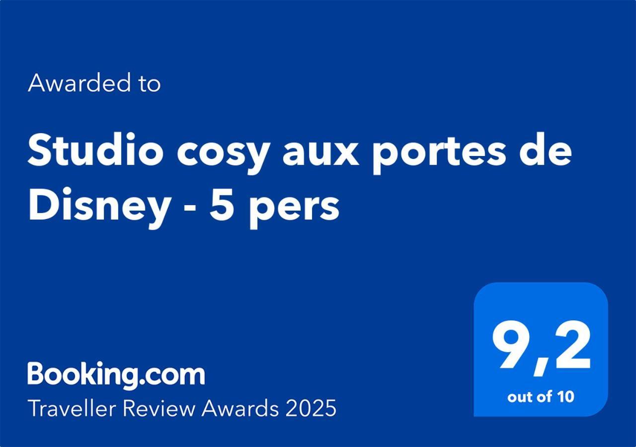 Studio Cosy Aux Portes De Disney - 5 Pers Шессі Екстер'єр фото
